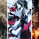 Key art for Elden Ring and The Quarry flanks key art for Neon White, all three of which are some of the best games of 2022.